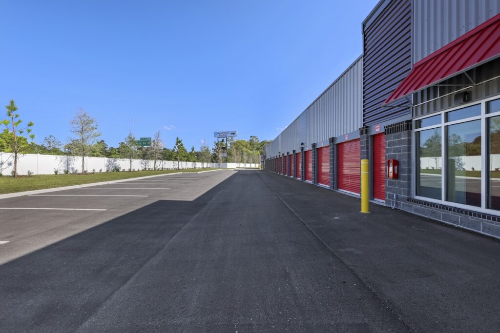 drive-up climate-controlled storage units at Centro Storage on Broward Road in Jacksonville FL